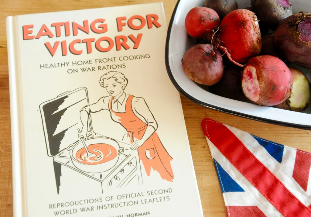 Miss Windsor's copy of Eat For Victory - Healthy Home Front Cooking on War Rations! 