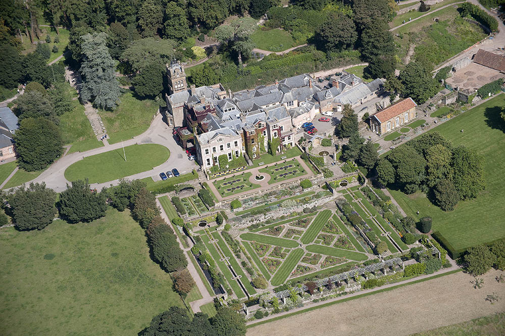 Ariel view of Hestercombe House & Gardens! 