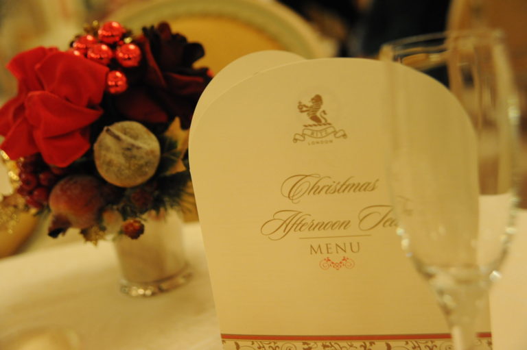 Christmas Afternoon Tea at The Ritz London Miss Windsor s Delectables