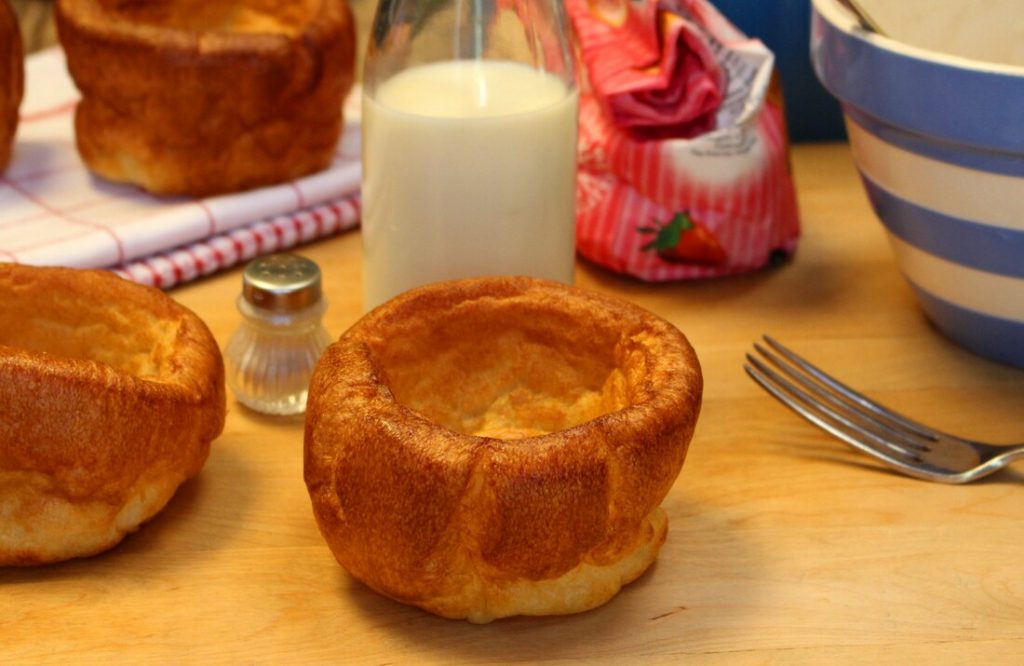 Mum's Yorkshire Puddings - recipe included in Mrs Simkins Traditional Yorkshire Cooking book! 