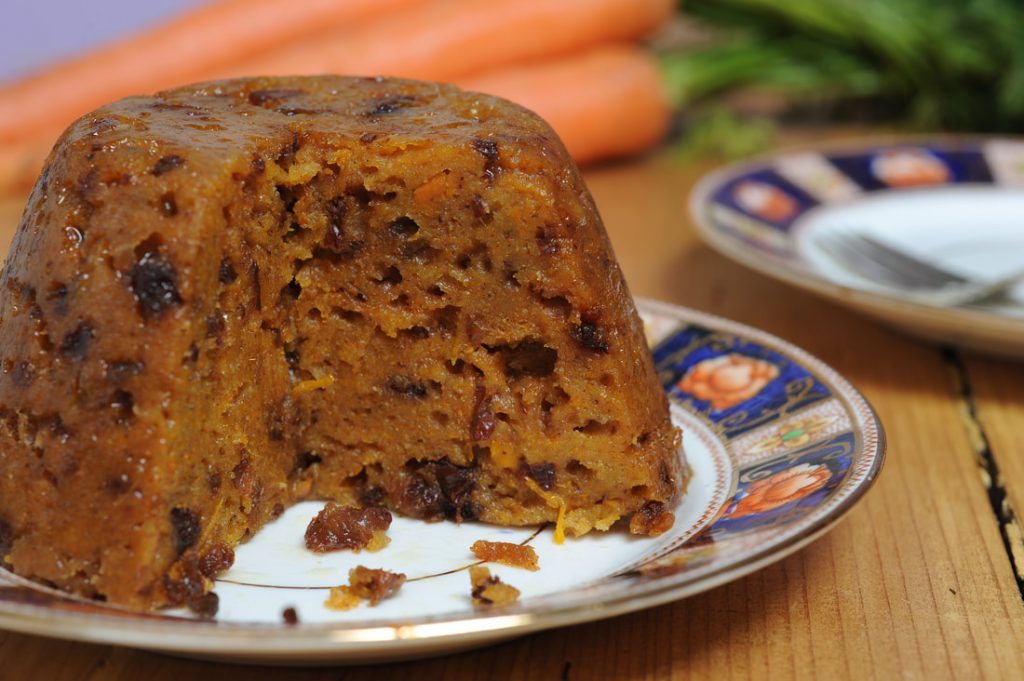 Miss Windsor: Mrs Beeton's Spicy Suet Carrot Pudding!