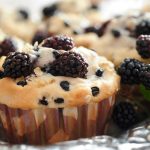 Recipe for:Miss Windsor's Blackberry & Elderberry Breakfast Muffins!