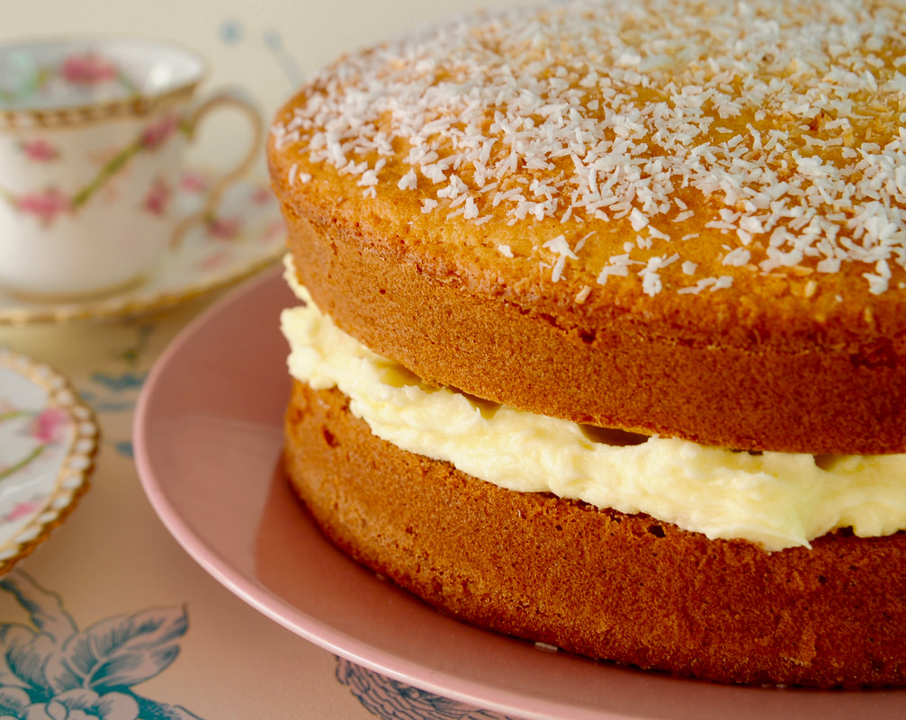 Miss Windsor: recipe for Miss Windsor's Seriously Scrumptious Lemon & Coconut Cake!