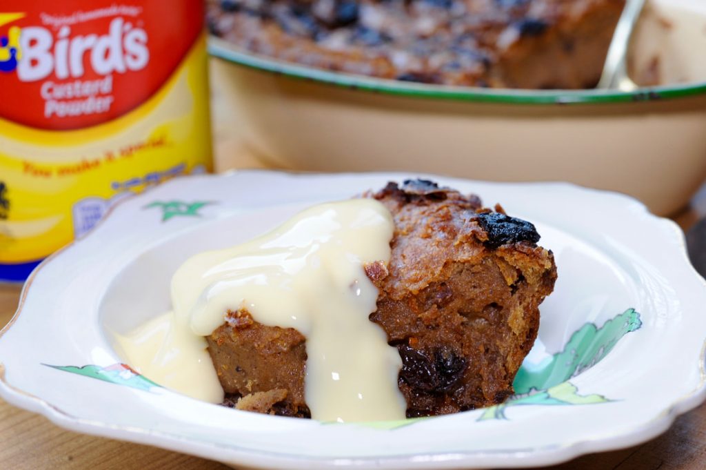 Miss Windsor: Grandma Georgina's Cold Winter Pudding with Birds custard!