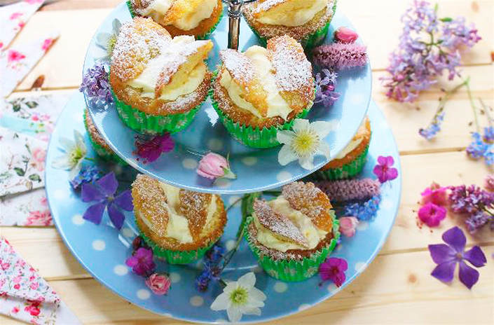 Mrs Simkins recipe: Royal Wedding Lemon & Elderflower Butterfly Cakes!